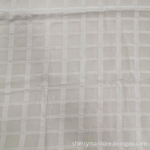 chiffon jacquard striped fabric for evening chiffon dress